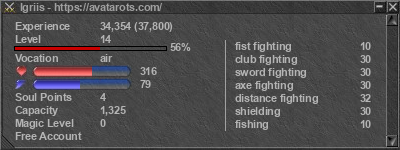 Signature for player Igriis