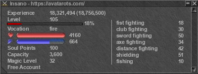 Signature for player Insano