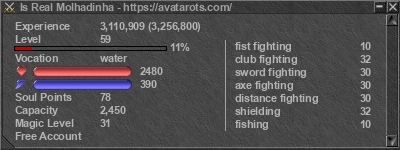 Signature for player Is Real Molhadinha