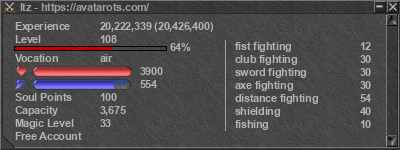 Signature for player Itz