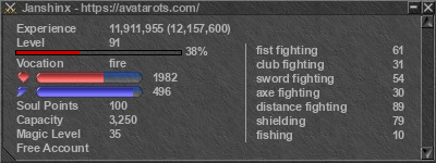 Signature for player Janshinx