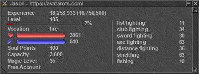 Signature for player Jason