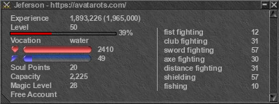 Signature for player Jeferson