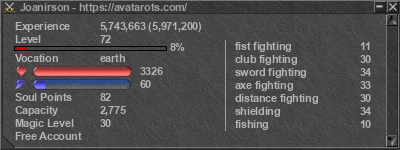 Signature for player Joanirson