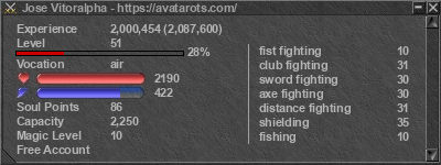 Signature for player Jose Vitoralpha