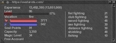 Signature for player Jp