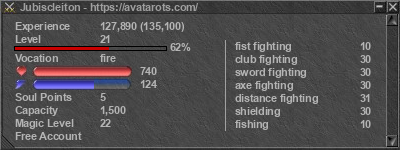 Signature for player Jubiscleiton