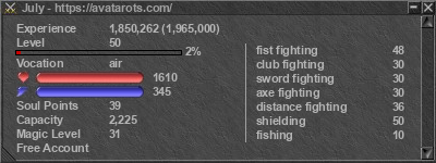 Signature for player July