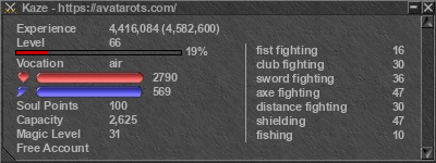 Signature for player Kaze