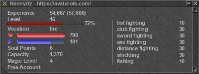 Signature for player Kennyrtz