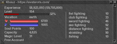 Signature for player Kheuz