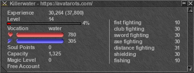 Signature for player Killerwater