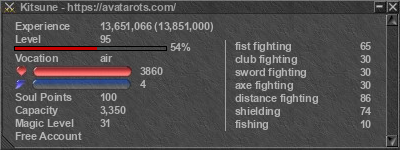 Signature for player Kitsune