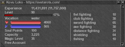 Signature for player Kovu Loko