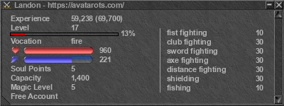 Signature for player Landon