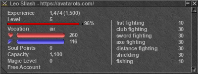 Signature for player Leo Sllash