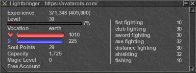 Signature for player Lightbringer