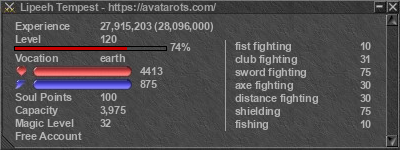 Signature for player Lipeeh Tempest