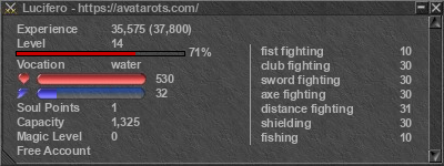 Signature for player Lucifero