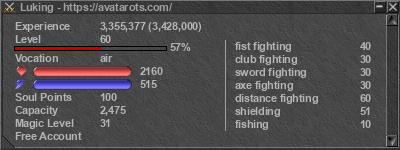 Signature for player Luking