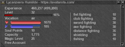 Signature for player Lycanzeera Humilde