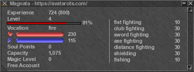 Signature for player Magnata