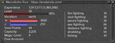 Signature for player Marcelinho Rox