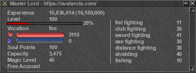 Signature for player Master Lord