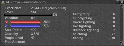 Signature for player Mi