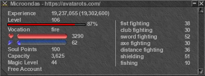 Signature for player Microondas