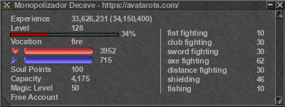 Signature for player Monopolizador Decave