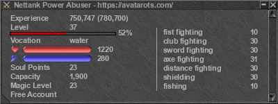 Signature for player Nettank Power Abuser