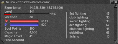 Signature for player Neuro