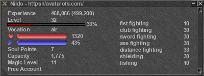 Signature for player Nildo