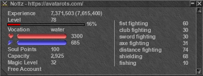 Signature for player Nottz