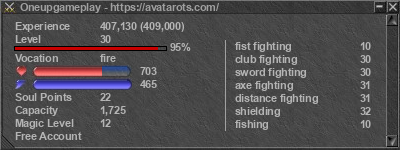 Signature for player Oneupgameplay