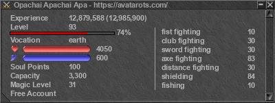 Signature for player Opachai Apachai Apa