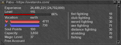 Signature for player Pabu