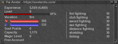 Signature for player Pai Avatar