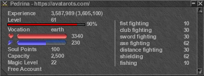 Signature for player Pedrina