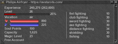 Signature for player Philips Airfryer