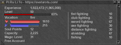 Signature for player Pi Ru Li To