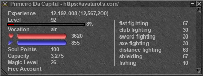 Signature for player Primeiro Da Capital