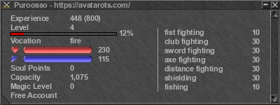 Signature for player Puroosso