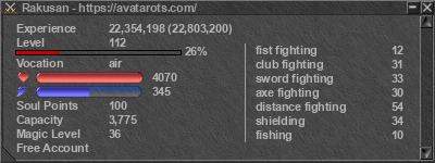 Signature for player Rakusan