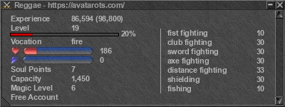 Signature for player Reggae