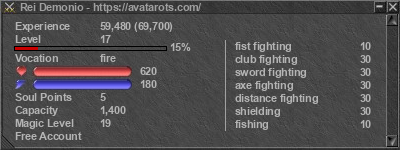 Signature for player Rei Demonio