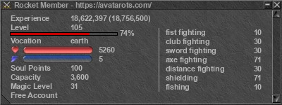 Signature for player Rocket Member