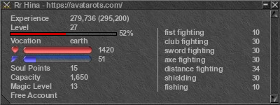 Signature for player Rr Hina