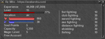 Signature for player Rz Mito